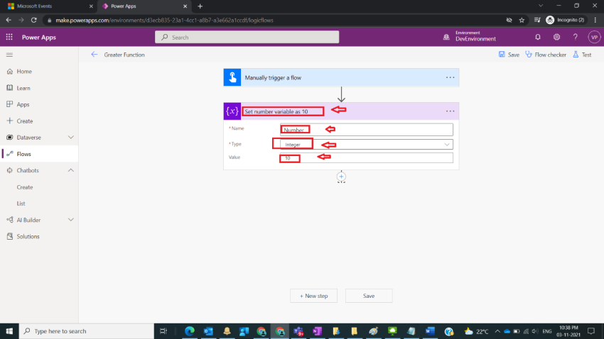 Usage of Greater Function in Power Automate